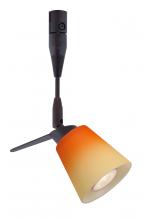  RSP-5042OP-06-BR - Besa Spotlight With 6" Stem Canto 3 Bronze Bicolor Orange/Pina 1x35W Halogen Mr11