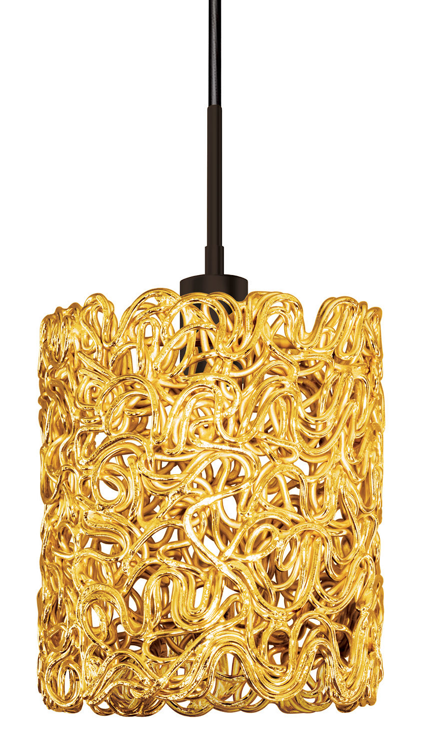 Pendant Spaga Gold Polished Nickel Hal G4 35W 700lm Monopoint