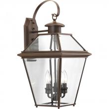 Progress P6617-20 - Burlington Collection Three-Light Large Wall Lantern