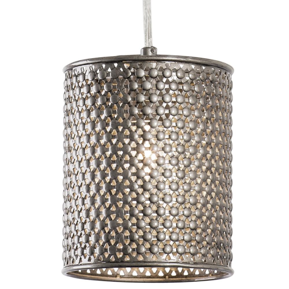 Casablanca 1-Lt Mini Pendant - Steel