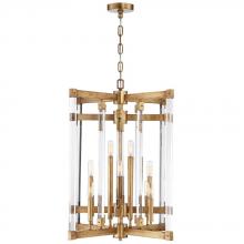 Varaluz 292C12AGL - Halcyon 12-Lt Chandelier - Antiqued Gold Leaf