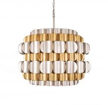 Varaluz 382P06AGGD - Swoon 6-Lt Pendant - Antique Gold/Gold Dust