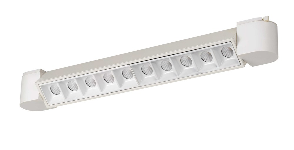 13.75" Height Casted Aluminum Fixture in White Finish