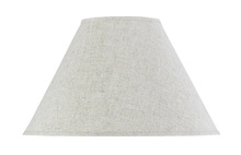 CAL Lighting SH-1036 - Round Linen Fabric Shade