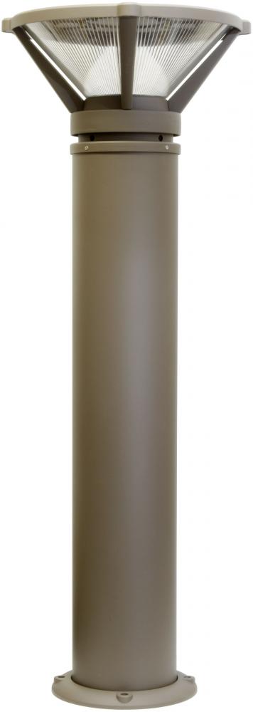 CAST ALUM BOLLARD INCAND 120V