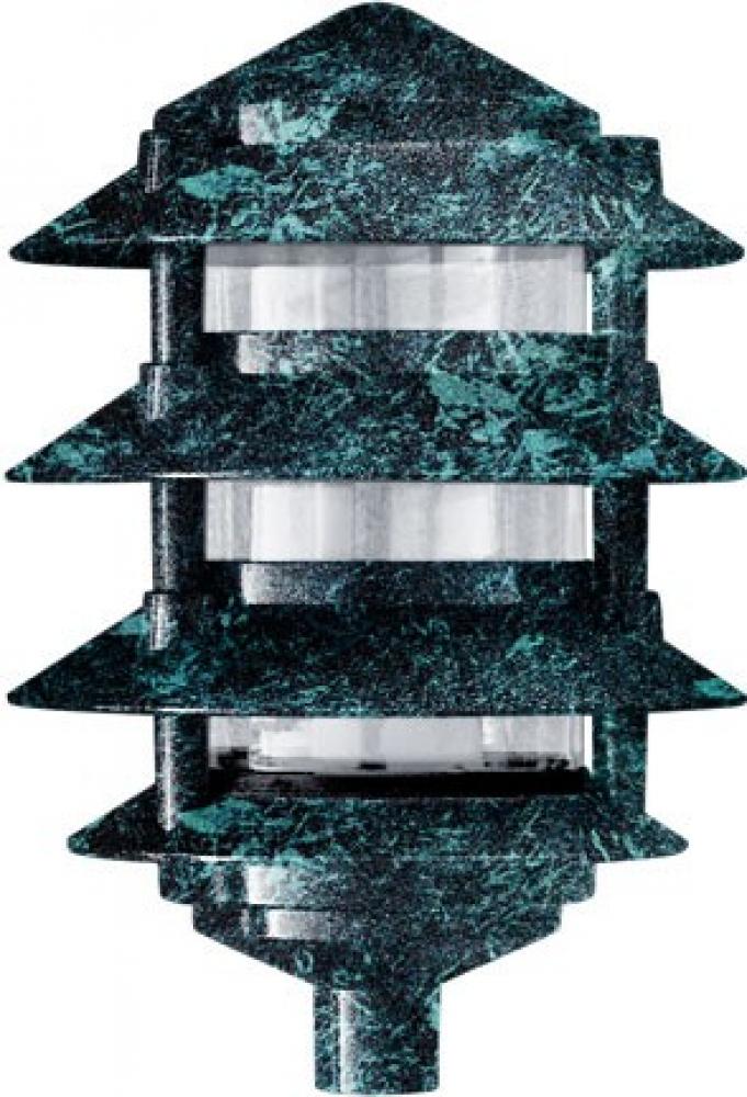 PAGODA FIX 4 TIER 6" TOP 1/2" BASE INCAND 120V