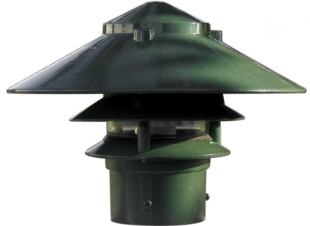 PAGODA FIX 3 TIER 10"TOP 3"BASE 6W LED 120V