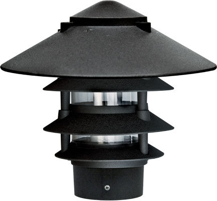 PAGODA FIX 4 TIER 10"TOP 3"BASE 6W FILAMENT LED 120V