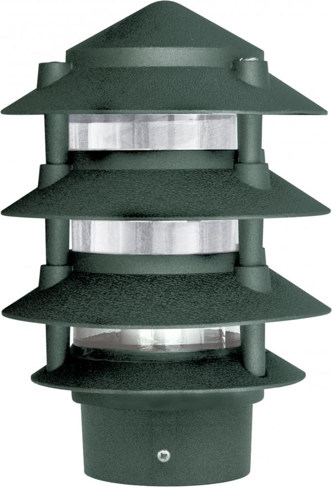 PAGODA FIX 4 TIER 6" TOP 3"BASE INCAND 120V