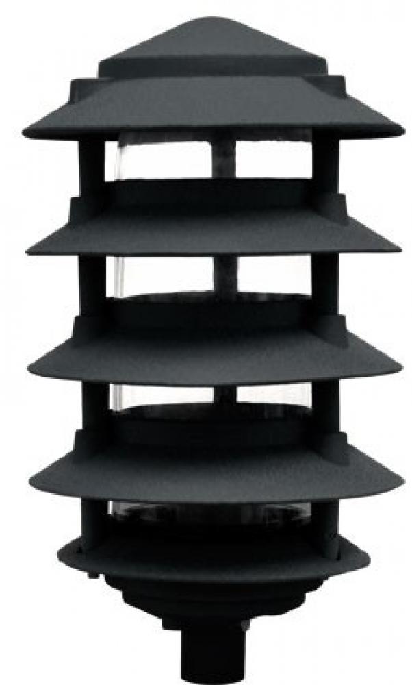 PAGODA FIX 5 TIER 6" TOP 1/2" BASE INCAND 120V