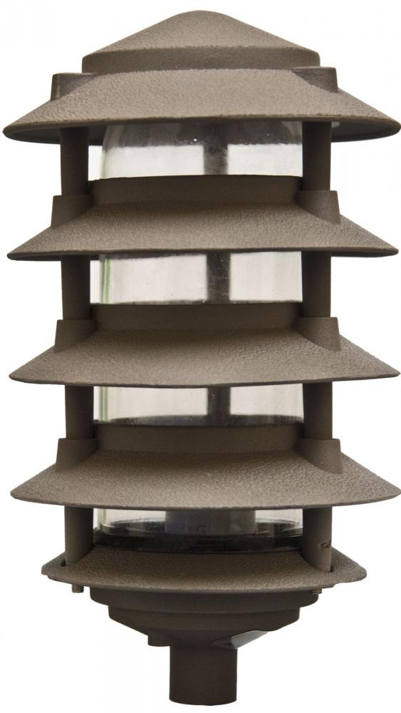 PAGODA FIX 5 TIER 6" TOP 1/2" BASE 13W DL-S13-GU24 120