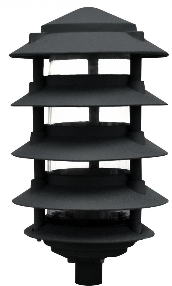 PAGODA FIX 5 TIER 6"TOP 3"BASE 6W FILAMENT LED 120V