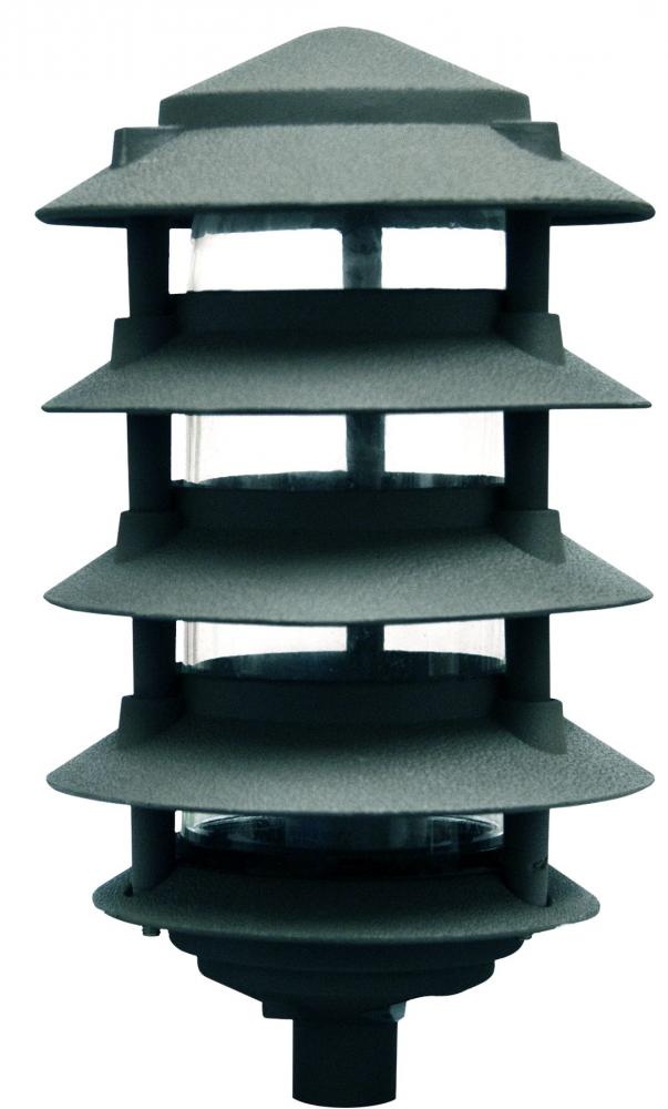 PAGODA FIX 5 TIER 6"TOP 3"BASE INCAND 120V