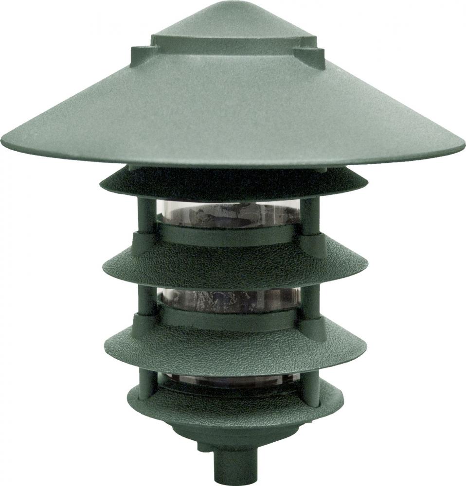 PAGODA FIX 5 TIER 10"TOP 3"BASE 13W DL-S13-GU24 120V