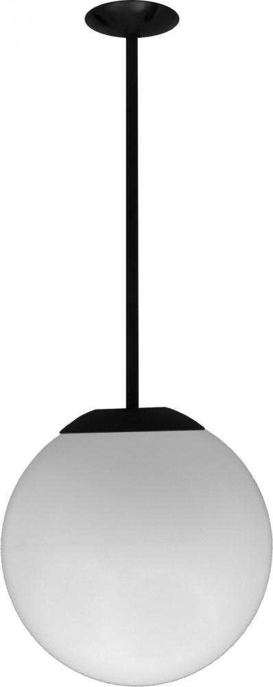 18" CEILING GLOBE FIX 18" DROP 30W LED 120V