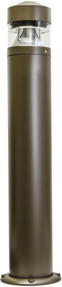 CAST ALUM BOLLARD 50W HPS 120V