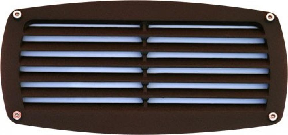 STEP LIGHT LOUVERED DOWN INCAND 120V