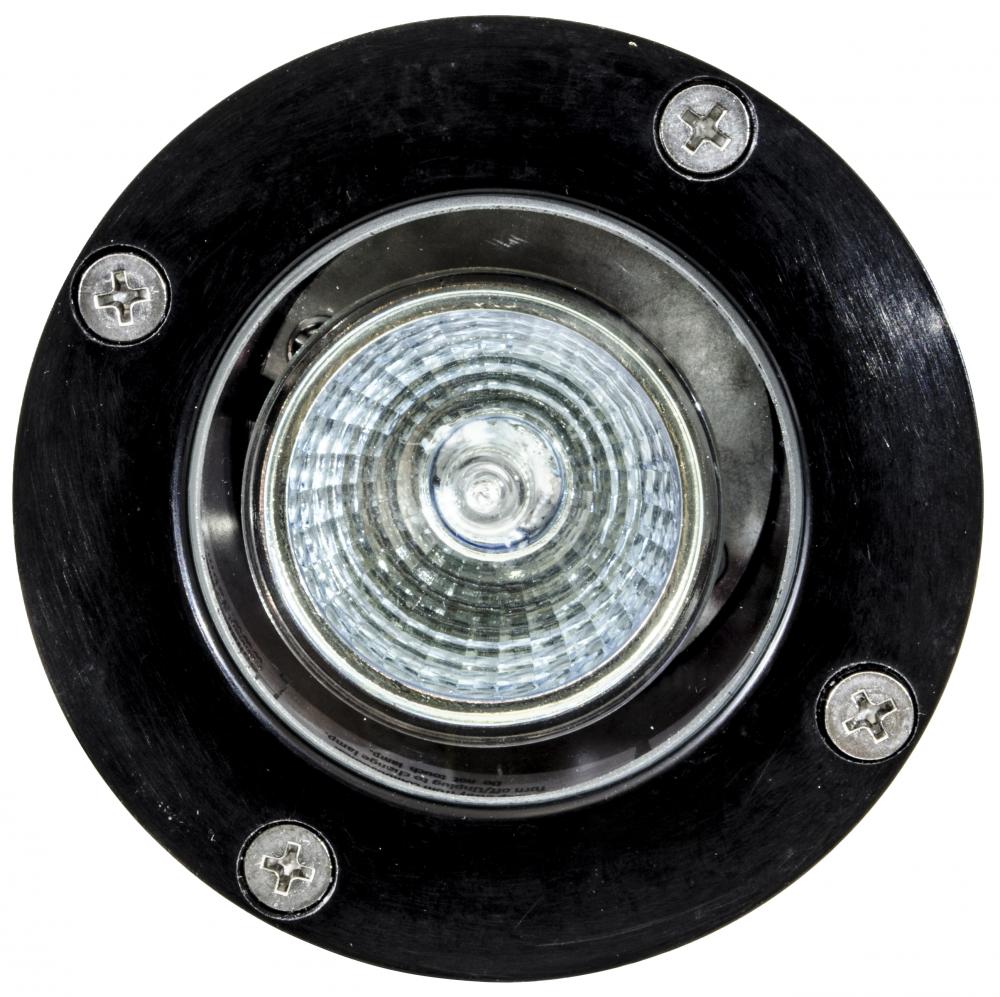 FIBERGLASS WELL LIGHT W/O GRILL 3W LED MR16 12V