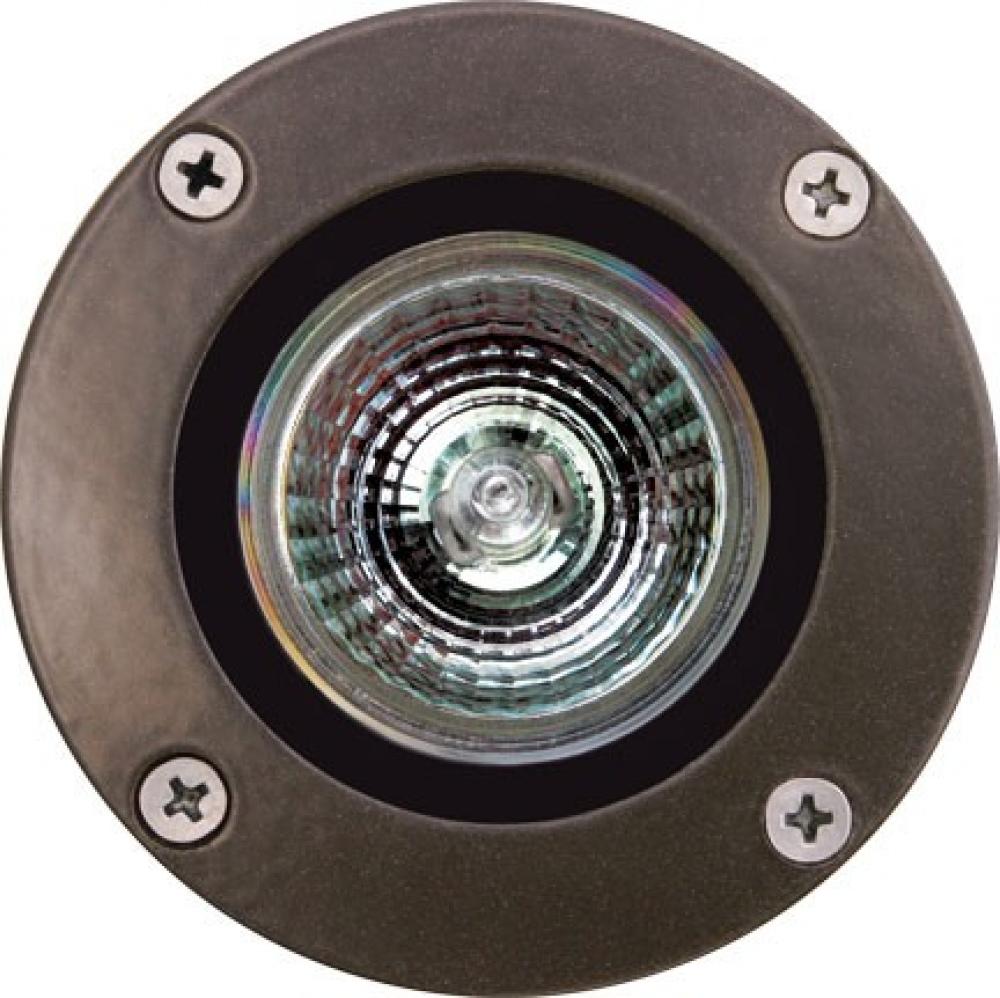 FIBERGLASS WELL LIGHT W/O GRILL 7W LED MR16 12V