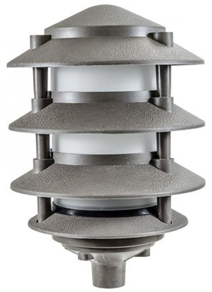 PAGODA FIX 4 TIER 6" TOP 1/2" BASE INCAND 120V