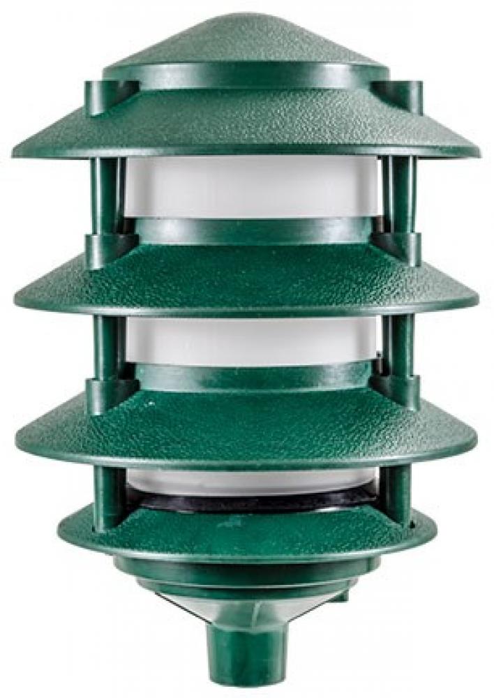 PAGODA FIX 4 TIER 6" TOP 1/2" BASE INCAND 120V