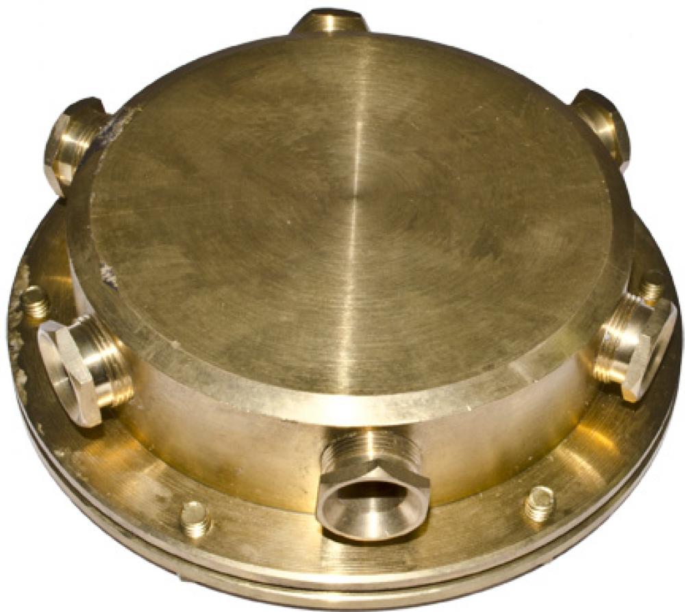 SOLID BRASS UNDERWATER CONNECTION BOX 5 LIGHT