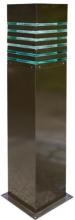 Dabmar D170-BZ - STEEL SQUARE BOLLARD INCAND 120V