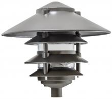 Dabmar D5401-BZ - PAGODA FIX 4 TIER 10"TOP 3"BASE 7W PL7 120V