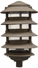 Dabmar D5552-BZ - PAGODA FIX 5 TIER 6" TOP 1/2" BASE 13W DL-S13-GU24 120