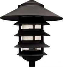 Dabmar D5560-B - PAGODA FIX 5 TIER 10"TOP 1/2"BASE 6W FILAMENT LED 120V