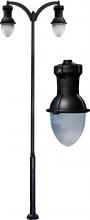 Dabmar GM9282-B - DROP LIGHT POST LIGHT FIX 2 X 150W HPS 120V