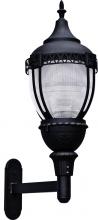 Dabmar GM940-LED75-B - CAST ALUM ACORN WALL FIX LED 75W 120V