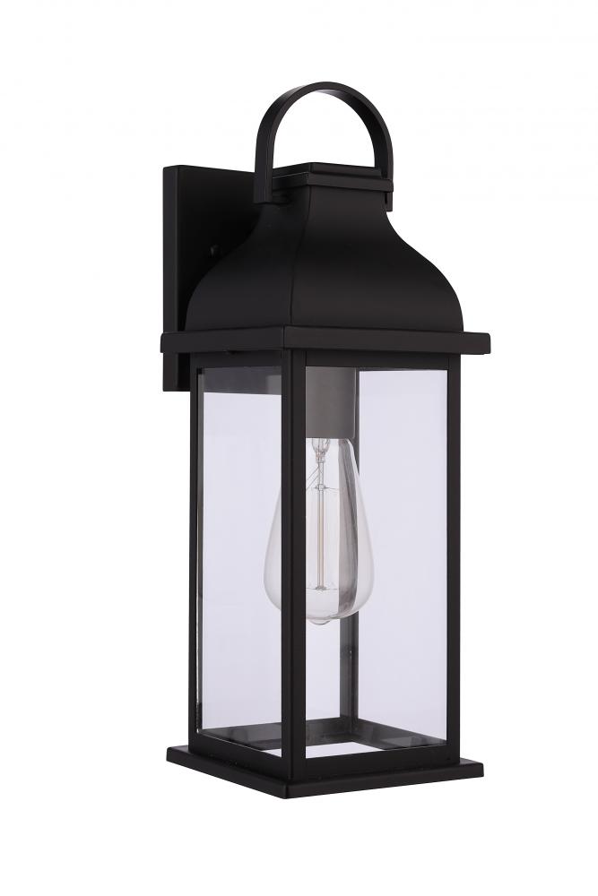 Bent Tree 1 Light Outdoor Wall Lantern in Midnight