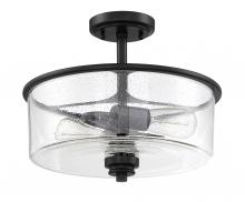 Craftmade 50552-FB - Bolden 2 Light Convertible Semi Flush in Flat Black