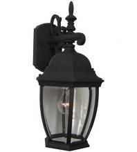 Craftmade Z284-TB - Bent Glass Cast 1 Light Medium Outdoor Wall Lantern in Textured Black