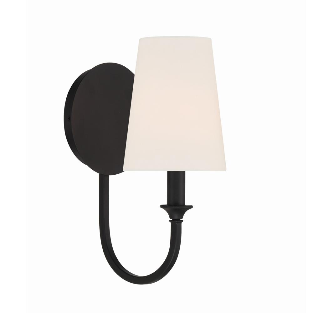 Payton 1 Light Black Forged Sconce