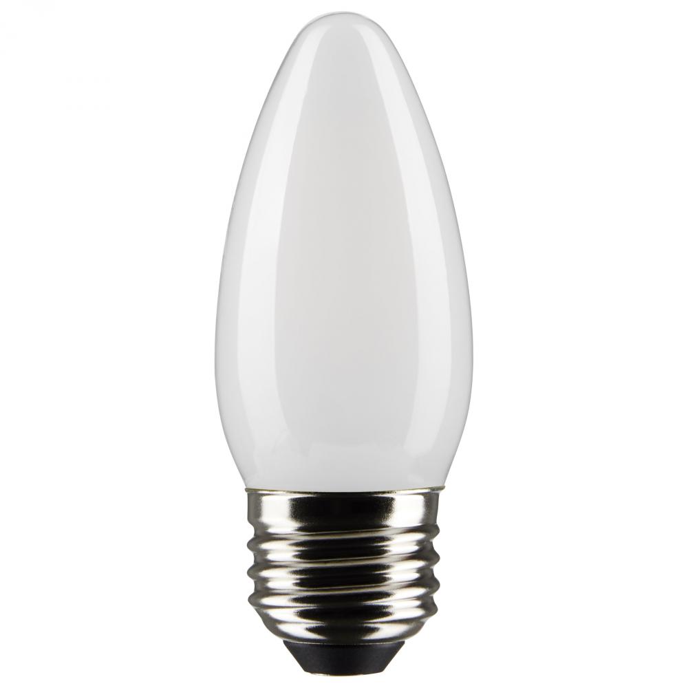 4 Watt B11 LED; Frost Finish; Medium Base; 5000K; 120 Volt; 2-Pack