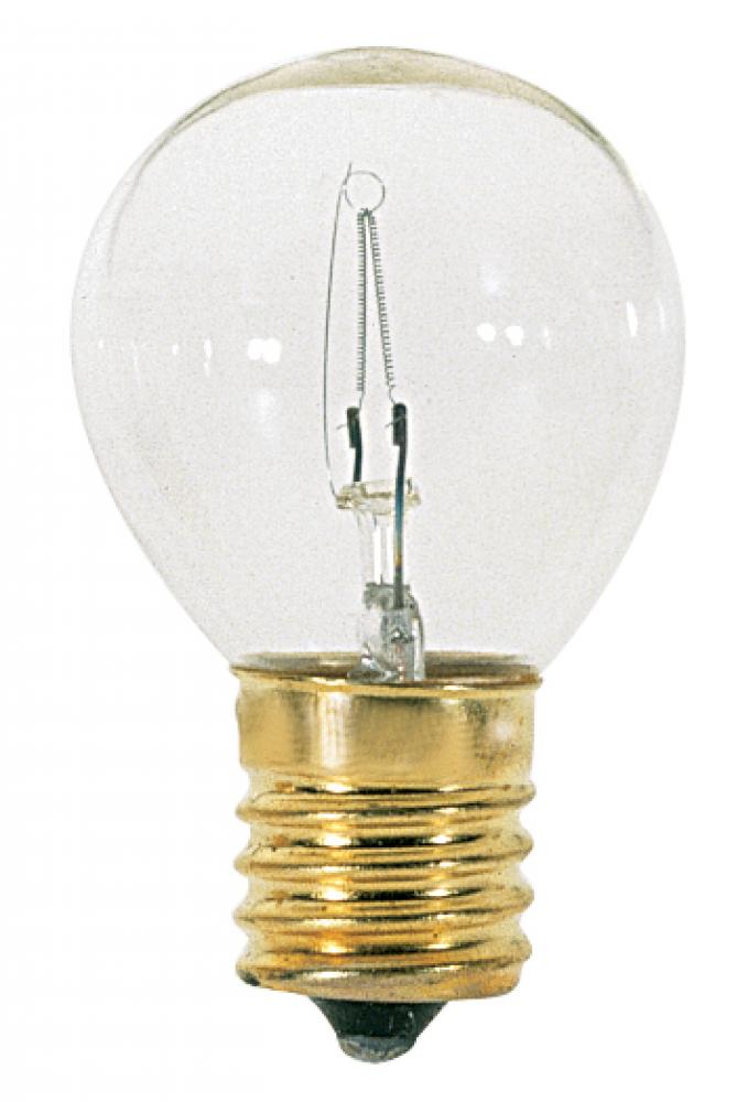 40 Watt S11N Incandescent; Clear; 1500 Average rated hours; 370 Lumens; Intermediate base; 120 Volt;