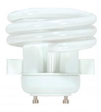 Satco Products Inc. S8228 - 18 Watt; Mini Spiral Compact Fluorescent; 2700K; 82 CRI; GU24 base; 120 Volt