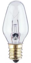 Westinghouse 0379100 - 7W C7 Incandescent Clear E12 (Candelabra) Base, 120 Volt, Card, 2-Pack