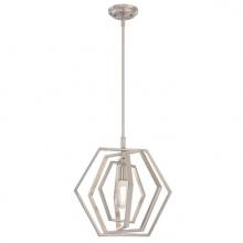 Westinghouse 6369800 - Pendant Brushed Nickel Finish