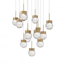 Modern Forms US Online PD-82013S-AB - Double Bubble Multilight Pendant Light