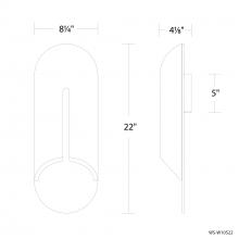 Modern Forms US Online WS-W10522-40-BV/BK - Clog Outdoor Wall Sconce Light