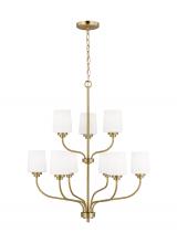 Generation Lighting 3102809-848 - Nine Light Chandelier