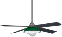 Minka-Aire FS683L-GRN - Minka Aire Shade - Custom Steel Green Shade