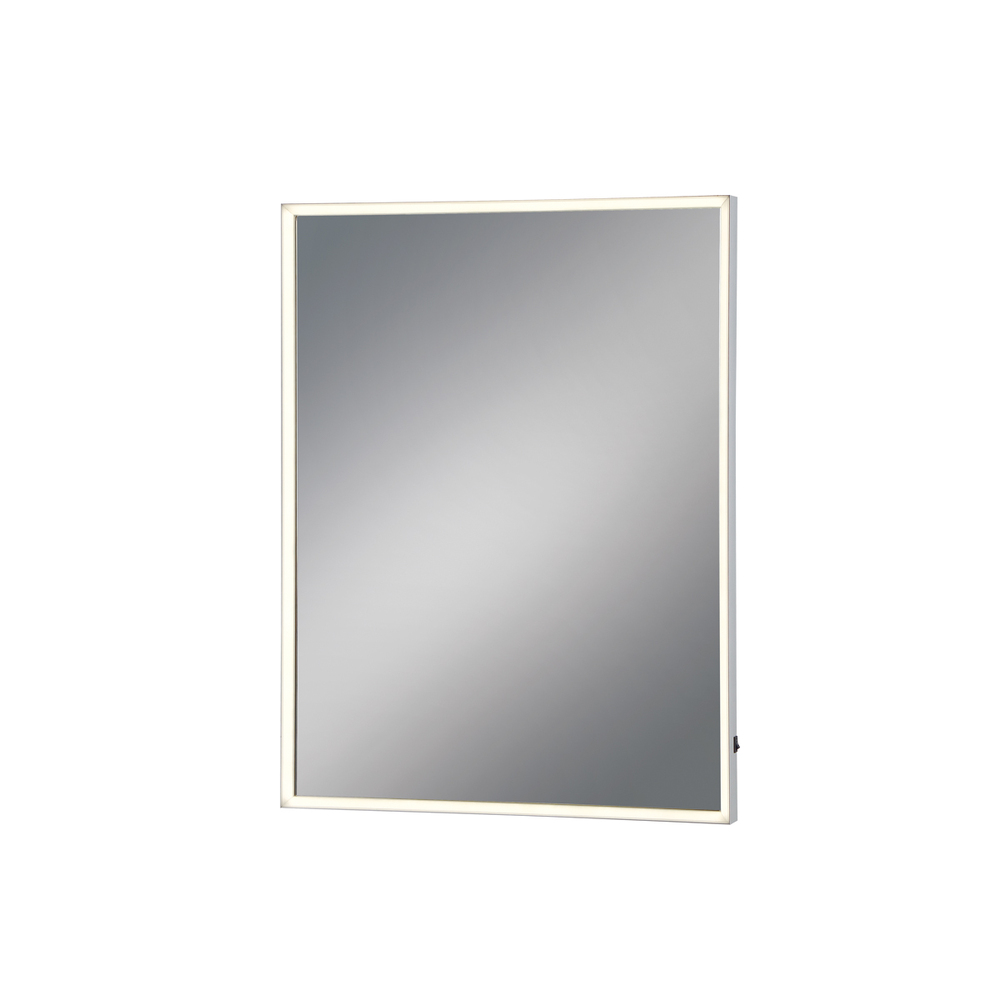 Mirror, LED, Edge-lit, Med, Rect