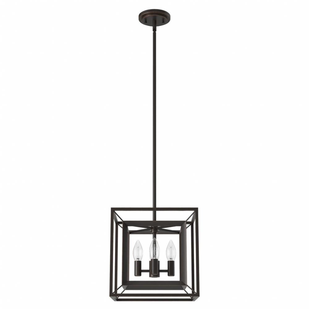 Hunter Doherty Onyx Bengal 4 Light Pendant Ceiling Light Fixture