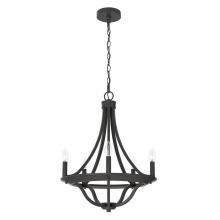 Hunter 19424 - Hunter Perch Point Noble Bronze 5 Light Chandelier Ceiling Light Fixture