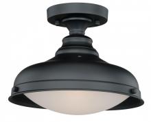 Vaxcel International C0113 - Keenan 12.25-in Semi Flush Ceiling Light Oil Rubbed Bronze