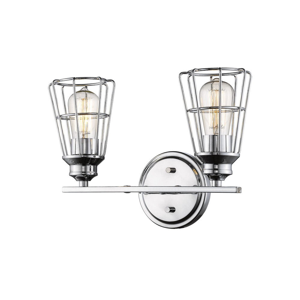 2-Light Vanity Chrome